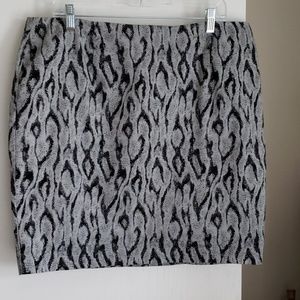 Apt. 9 Animal Print Skirt Size 18